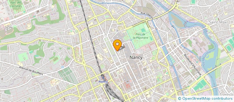 localisation de l'entreprise STROMITZKY  NANCY