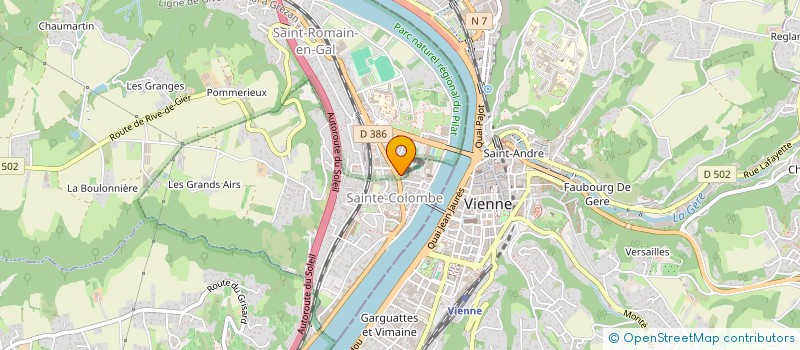 localisation de l'entreprise STRONG  SAINT-ROMAIN-EN-GAL