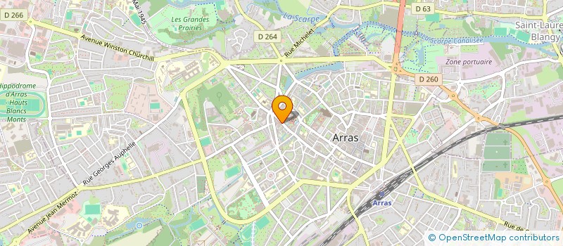 localisation de l'entreprise STRONG AND BOLD EXTENSIONS à ARRAS