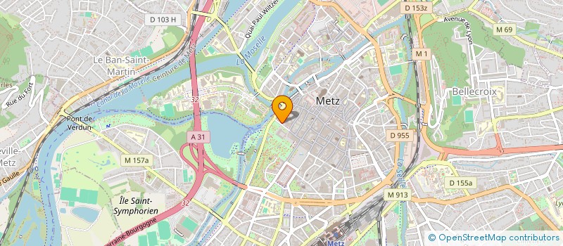 localisation de l'entreprise STRONG INVEST  METZ