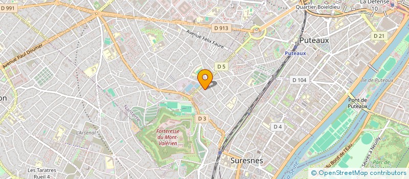 localisation de l'entreprise STRONG PIXEL à SURESNES