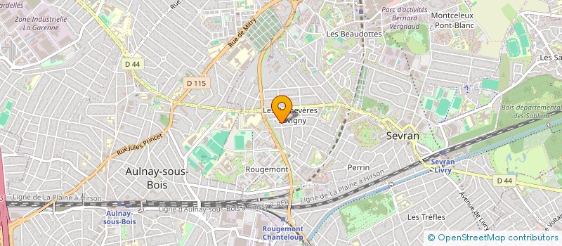 localisation de l'entreprise STRONG SECURITY à SEVRAN