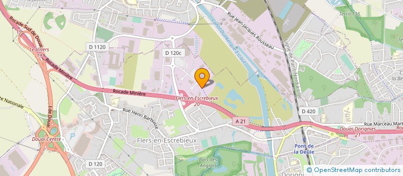 localisation de l'entreprise STRONGHOLD FRANCE SAS à FLERS-EN-ESCREBIEUX