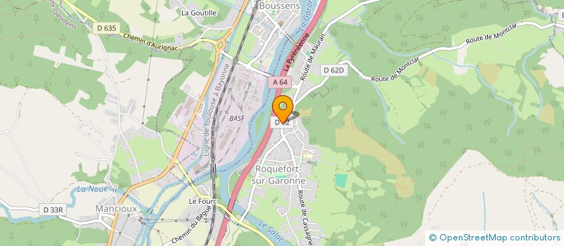 localisation de l'entreprise STRONGROCK  ROQUEFORT-SUR-GARONNE