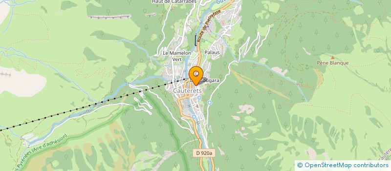 localisation de l'entreprise STROPPIANA  CAUTERETS