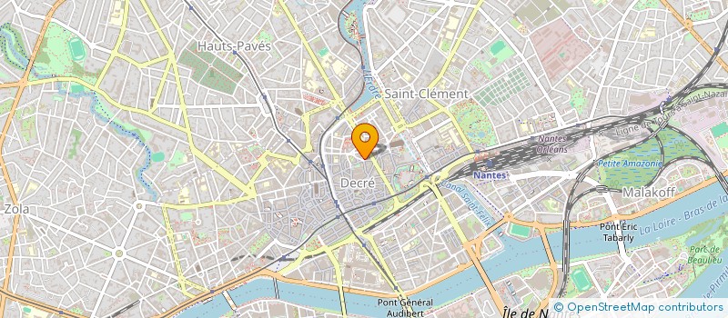 localisation de l'entreprise STROSS HOLDING à NANTES