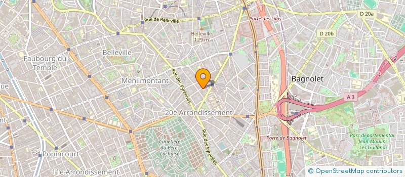 localisation de l'entreprise STROSSER & BENABDALLAH  PARIS