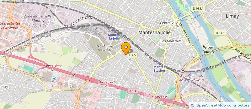 localisation de l'entreprise STRPB à VERSAILLES