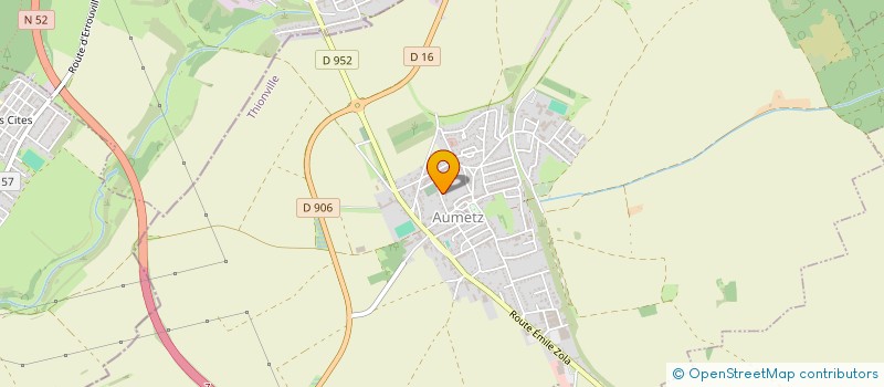 localisation de l'entreprise STRUBEL  STEPHANIE ET BARBA ANNE  AUMETZ