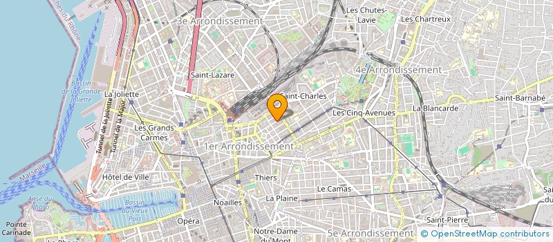 localisation de l'entreprise STRUC ARCHI à MARSEILLE