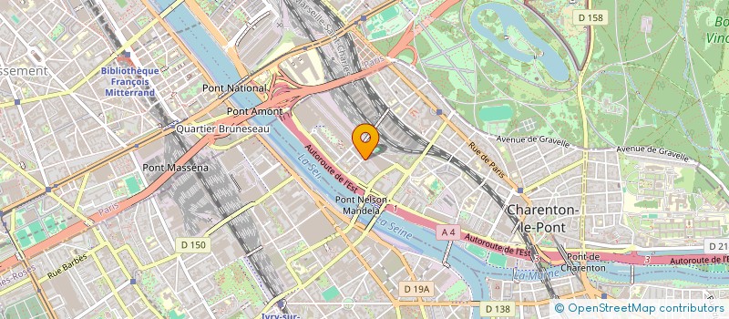 localisation de l'entreprise STRUCOM  CHARENTON-LE-PONT