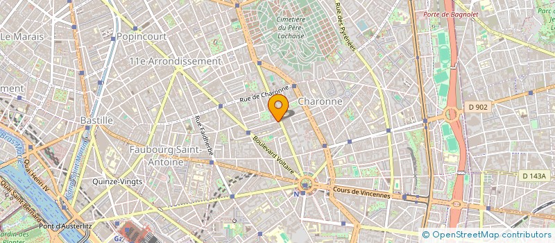 localisation de l'entreprise STRUCTEL  PARIS