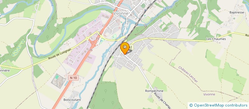 localisation de l'entreprise STRUCTOPRO  VIVONNE