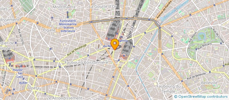 localisation de l'entreprise STRUCTURA à PARIS