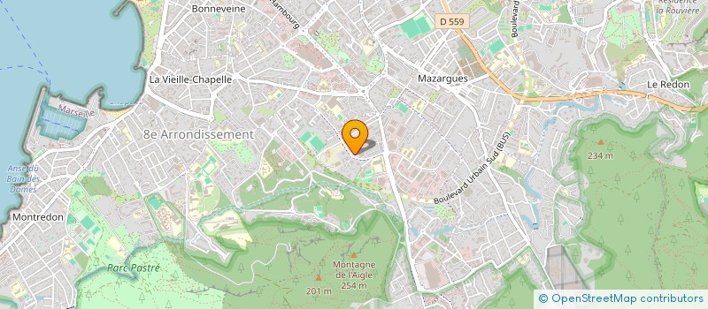 localisation de l'entreprise STRUCTURA FORMATION & CONSEIL  MARSEILLE