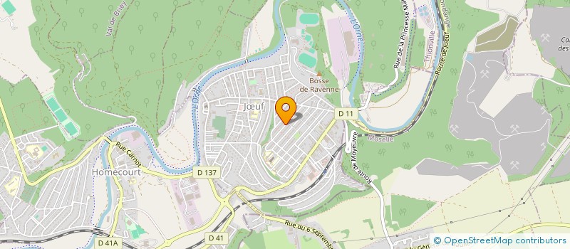 localisation de l'entreprise STRUCTURA.I  JUF