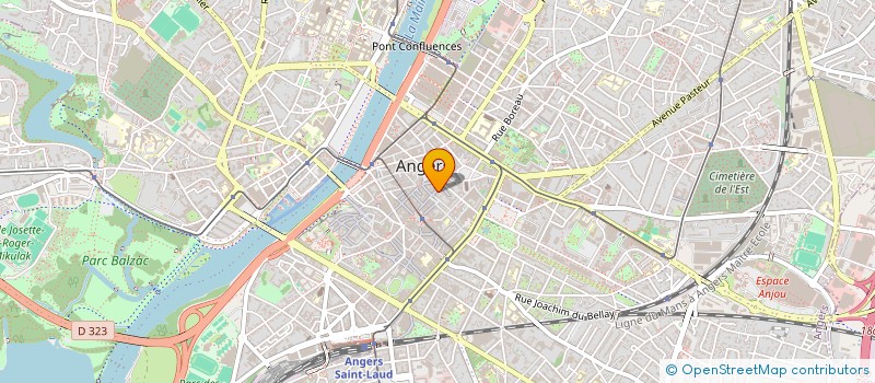 localisation de l'entreprise STRUCTURA LAB à ANGERS
