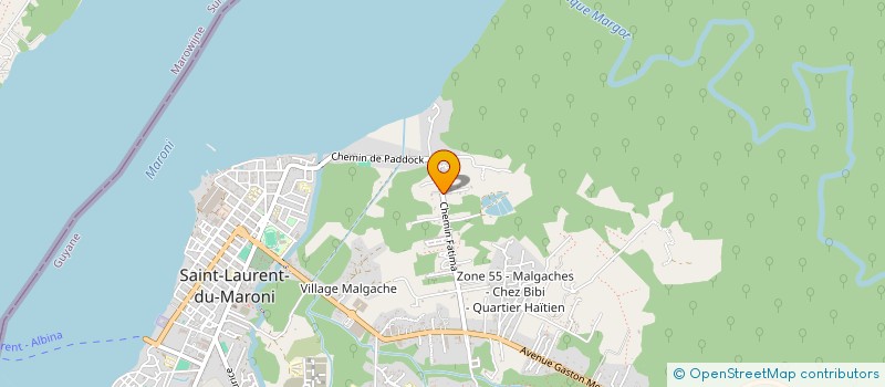 localisation de l'entreprise STRUCTURAG à SAINT-LAURENT-DU-MARONI