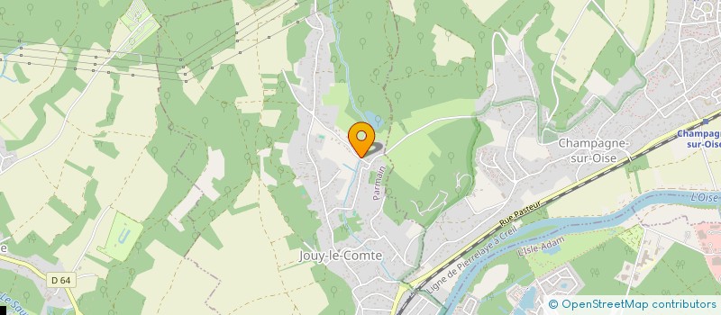 localisation de l'entreprise STRUCTURAL  PARMAIN