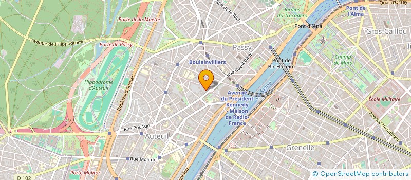 localisation de l'entreprise STRUCTURALE SA à PARIS