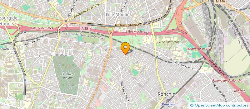 localisation de l'entreprise STRUCTURE à LILLE