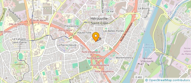localisation de l'entreprise STRUCTURE ASSOCIATIVE AIDE ASSOCIATION à HEROUVILLE-SAINT-CLAIR