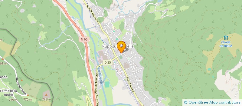 localisation de l'entreprise STRUCTURE DE COORDINATION D'ORGANISATION DE PROPOSITION DE L'ANIMATION DE RUPT ET DES ENVIRONS  RUPT-SUR-MOSELLE