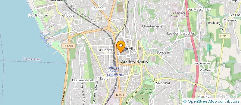 localisation de l'entreprise STRUCTURE DESIGN CORPORATION à AIX-LES-BAINS
