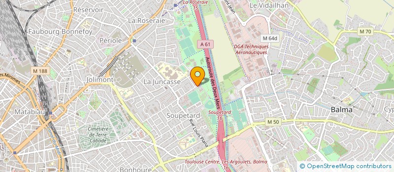 localisation de l'entreprise STRUCTURE DIFFUSION à TOULOUSE