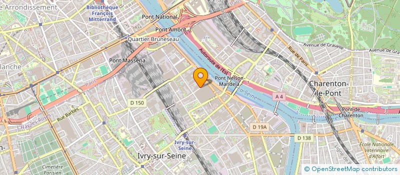 localisation de l'entreprise STRUCTURE ELEMENTAIRE à IVRY-SUR-SEINE