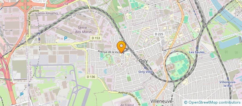 localisation de l'entreprise STRUCTURE INSERTION LOCALE ECONOMIQUE  ORLY