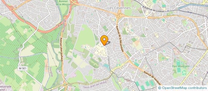 localisation de l'entreprise STRUCTURE INTREGR READAPT ACTIV PHYS SPO à MONTPELLIER