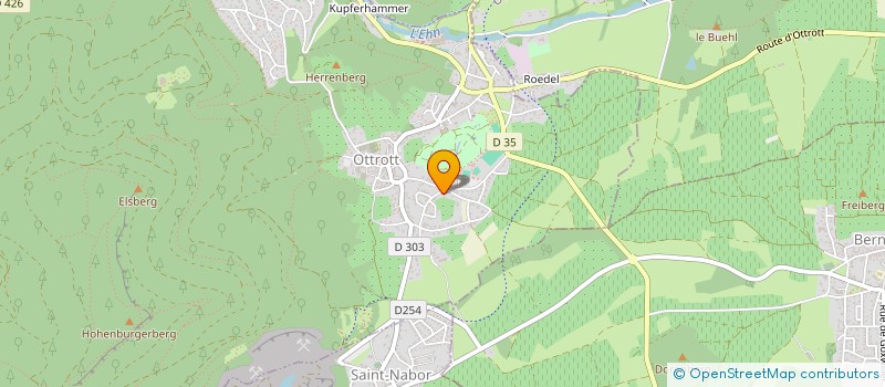 localisation de l'entreprise STRUCTURE ISOLATION FROID ALSACE  OTTROTT