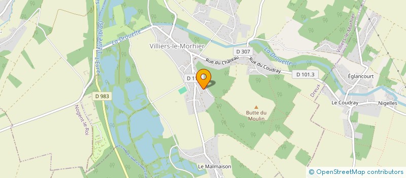 localisation de l'entreprise STRUCTURE'L PAYSAGE à VILLIERS-LE-MORHIER
