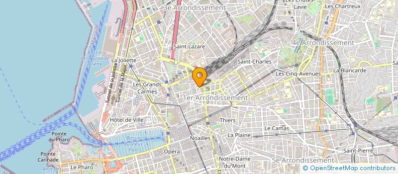 localisation de l'entreprise STRUCTURE LIBRE à MARSEILLE