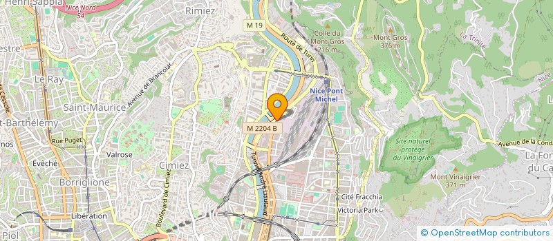 localisation de l'entreprise STRUCTURE SERVICE à NICE