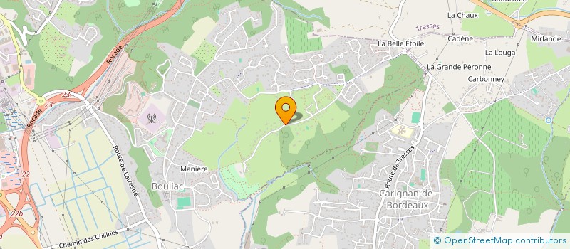 localisation de l'entreprise STRUCTURE SOUSA  BOULIAC