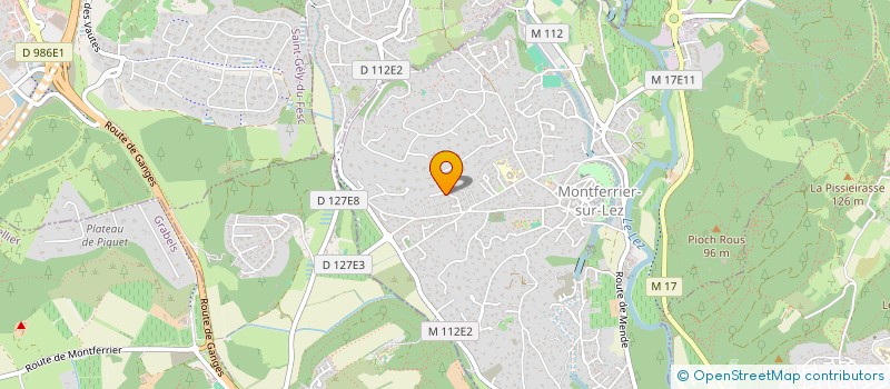 localisation de l'entreprise STRUCTURES  MONTFERRIER-SUR-LEZ