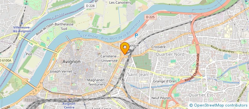 localisation de l'entreprise STRUCTURES APPLICATIONS METALL à AVIGNON
