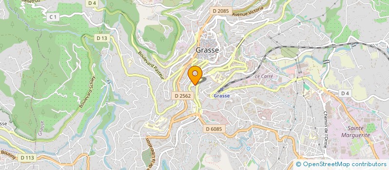 localisation de l'entreprise STRUCTURES COTE D'AZUR à GRASSE