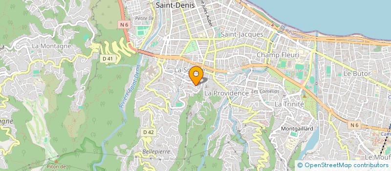 localisation de l'entreprise STRUCTURES D'ACCUEIL DE PROXIMITE à SAINT-DENIS