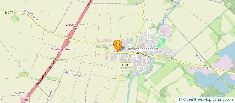localisation de l'entreprise STRUCTURES ET PANNEAUX à KRAUTERGERSHEIM