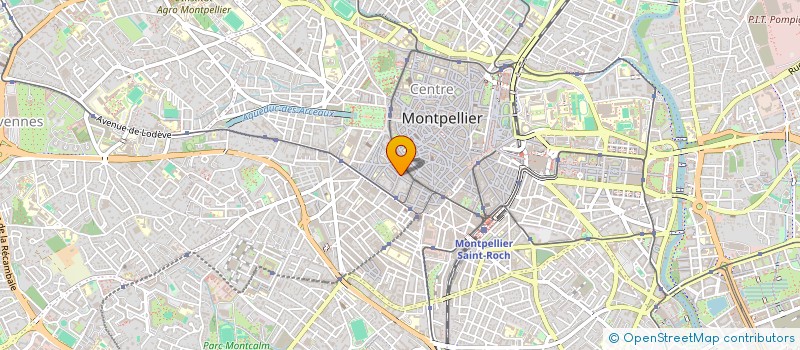 localisation de l'entreprise STRUCTURES ET TOILES - INGENIERIE ET CONCEPTION à MONTPELLIER
