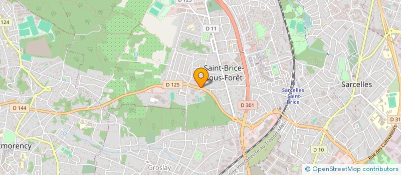 localisation de l'entreprise STRUCTURES MOBILIERS CONTEMPORAINS à SAINT-BRICE-SOUS-FORET