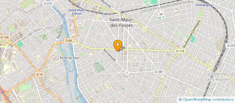 localisation de l'entreprise STRUCTURES MODERNES à SAINT-MAUR-DES-FOSSES