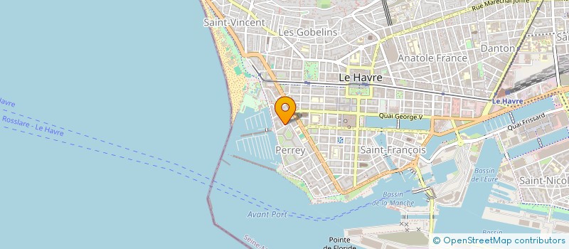 localisation de l'entreprise STRUCTURINFO à LE HAVRE