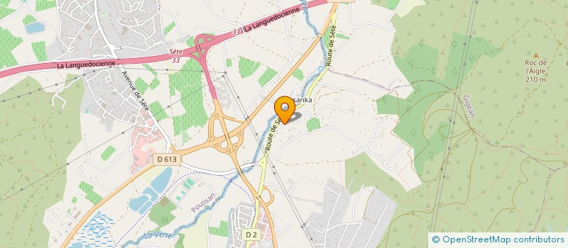 localisation de l'entreprise STRUK MUSIC  BALARUC-LE-VIEUX