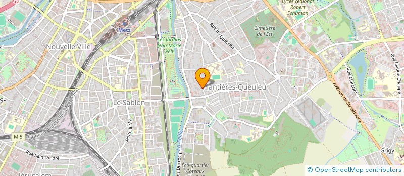 localisation de l'entreprise STRUKTUR IMMOBILIER  METZ