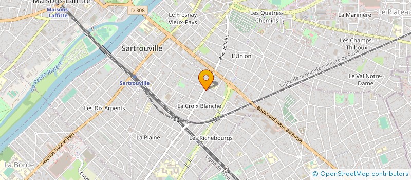 localisation de l'entreprise STRUKTURE ENVIRONNEMENT à MONTESSON