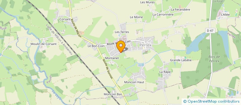 localisation de l'entreprise STRUQTUR  PERREX